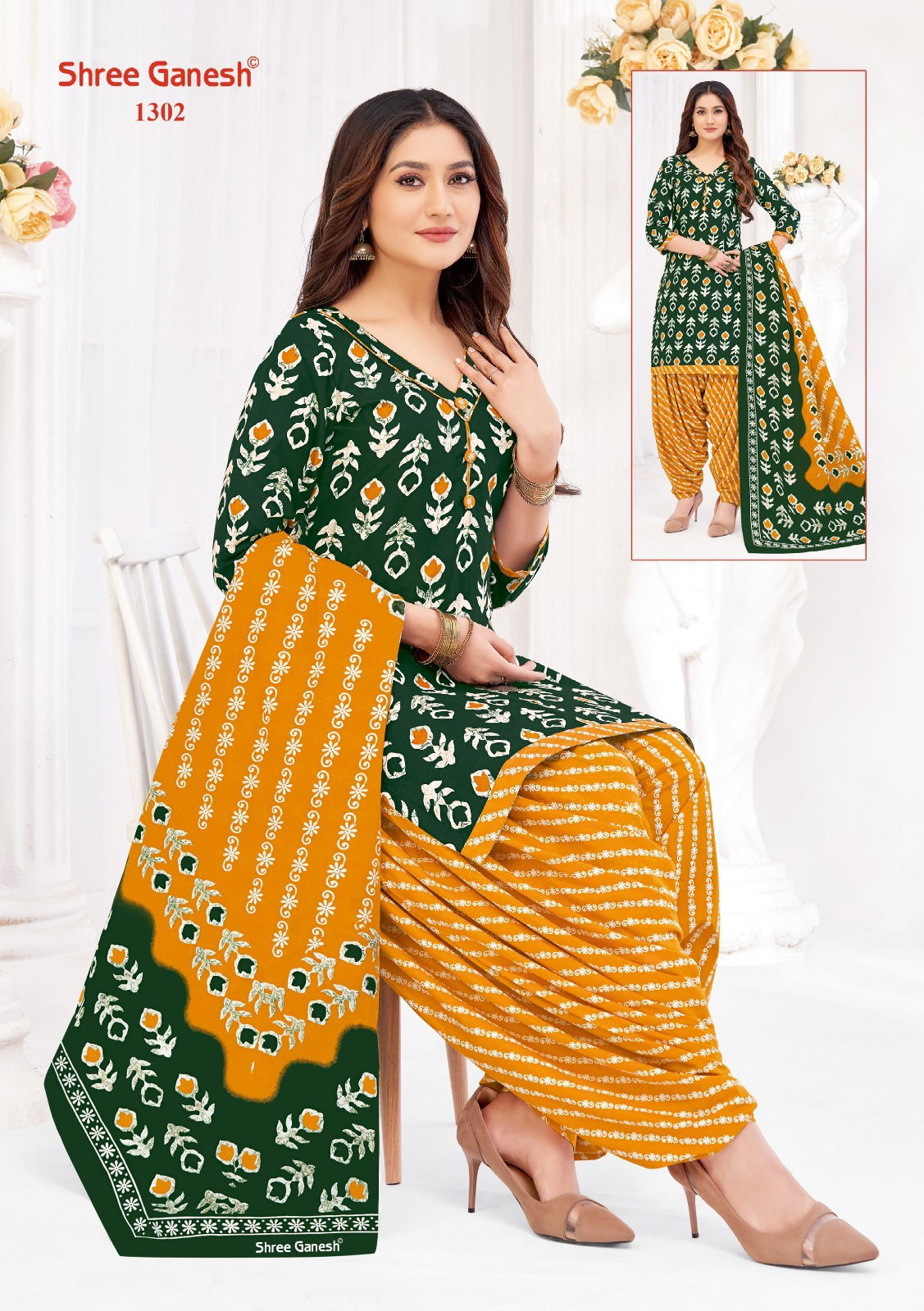 Paridhan Vol 3 By Shree Ganesh Printed Cotton Dress Material Orders In India